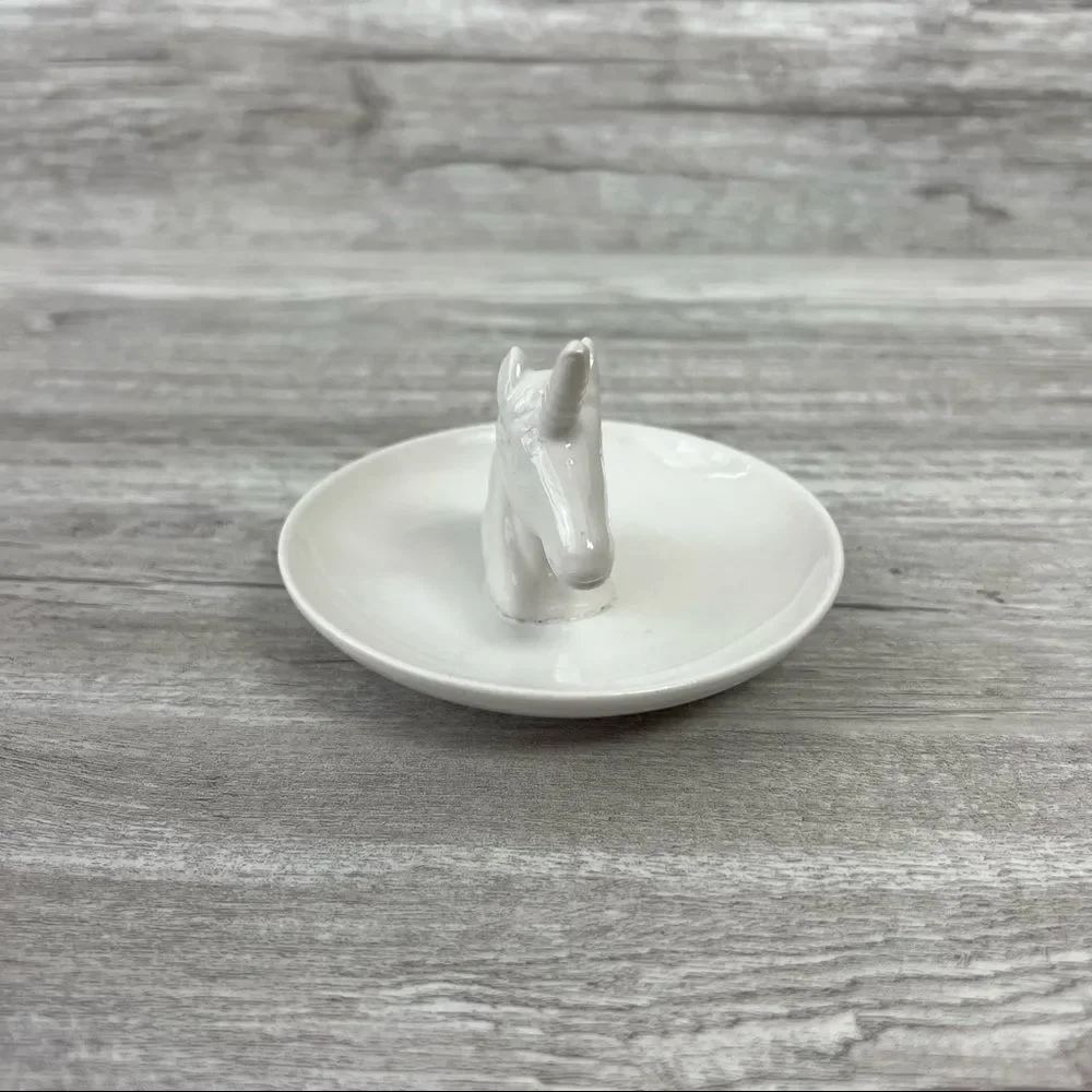 NWT Unicorn Jewelry Holder Trinket Dish